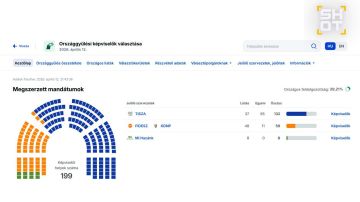 Партия «Тиса» лидирует на парламентских выборах в Венгрии — всего обработано 29,21% голосов