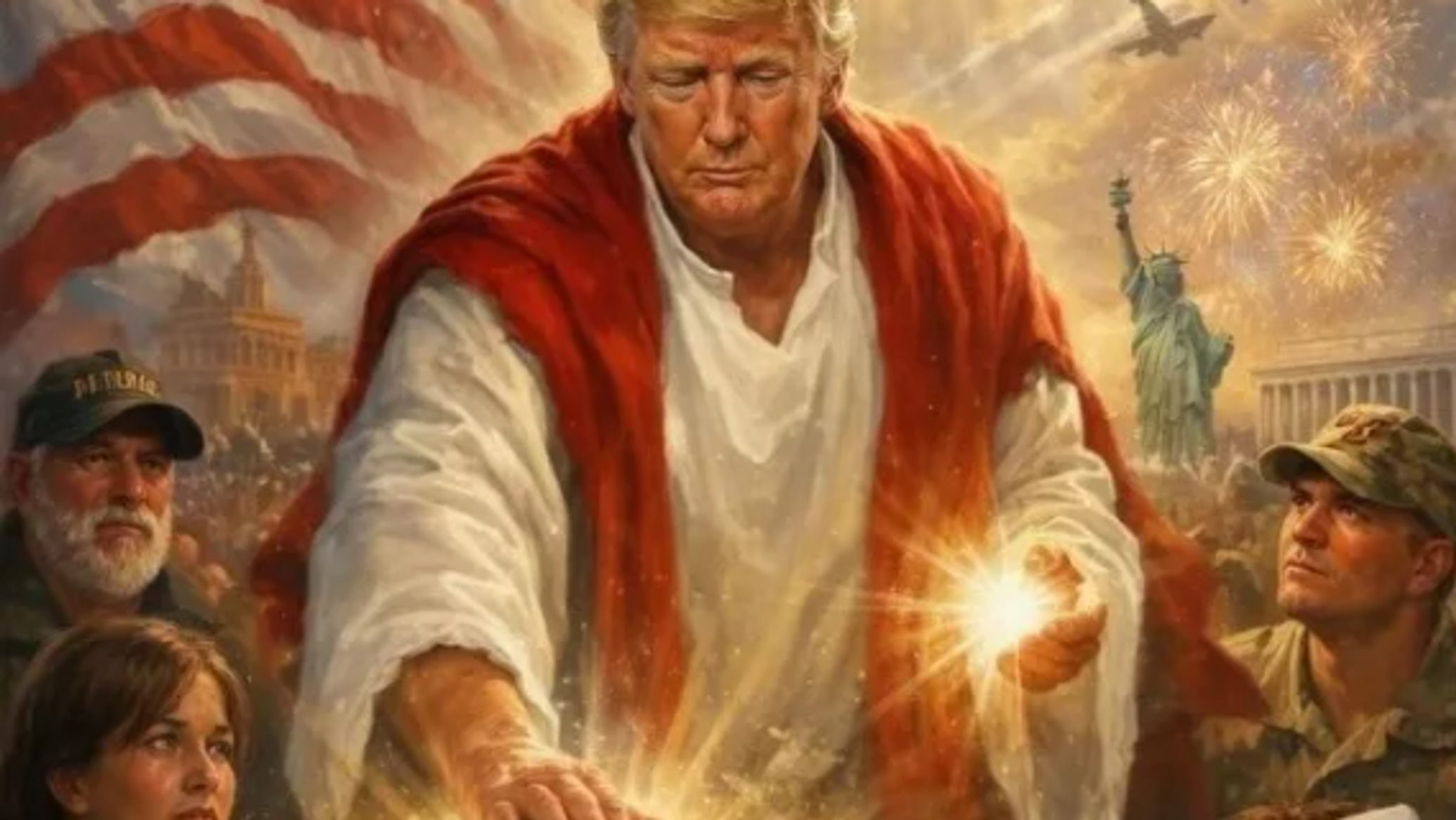 Трамп поссорился с Папой Римским и сравнил себя с Христом