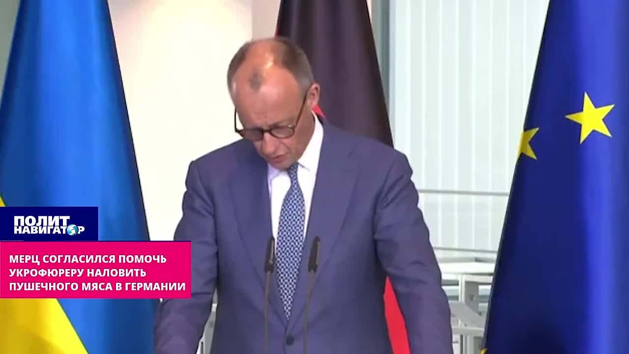 Бусификация пришла в Европу: Мерц поможет украинским беженцам найти дорогу в ВСУ