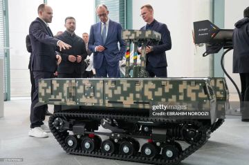 В Берлине Зеленскому и Мерцу продемонстрировали семь видов дронов, произведенных на совместных украинско-немецких предприятиях