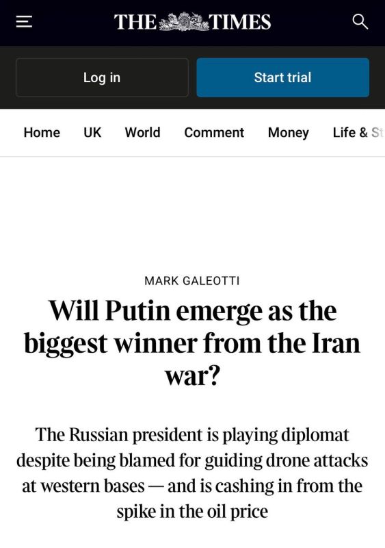 ������� ��������: ��� ��������� ������, � ������ �� ���������� - The Times