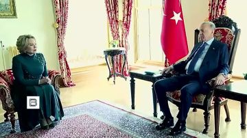 Валентина Матвиенко встретилась с президентом Турции Тайипом Эрдоганом