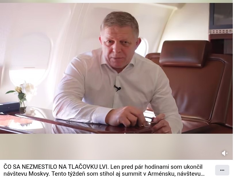Фицо подтвердил, что передал Путину предложение о личной встрече с Зеленским
