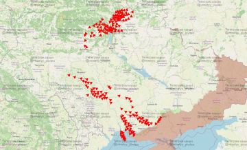 Около 260 российских ударных дронов уверенной "походкой" зашли на Украину