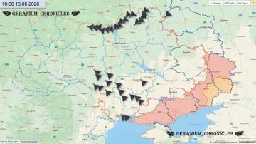 ХохлоСМИ пишут, что количество дронов в небе над Украиной увеличилось до ста