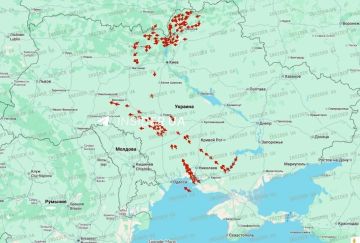 Около 200 "Гераней" летят к целям над центральной Украиной, — мониторинговые ресурсы врага