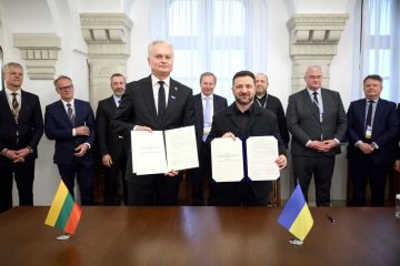 Украина и Литва подписали соглашение о дронах