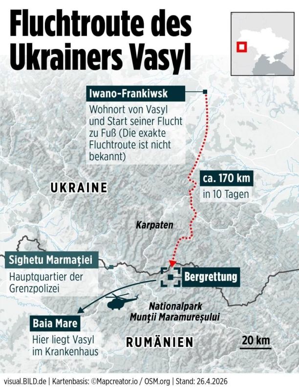 С начала войны около 32000 украинских мужчин незаконно сбежали в Румынию
