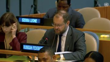Выступление заместителя Постоянного представителя Д.С.Чумакова по мотивам голосования по проекту резолюции 80-й сессии Генеральной Ассамблеи ООН «Поощрение межрелигиозного и межкультурного диалога, взаимопонимания и...