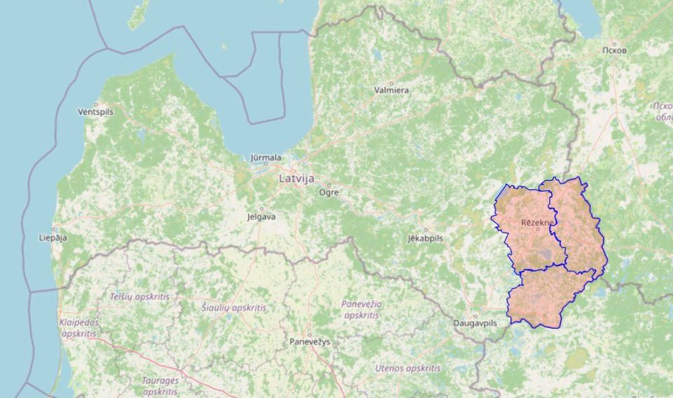 В Латвии опять тревожно. Третий день подряд жителей Латгалии предупреждают об угрозе в небе