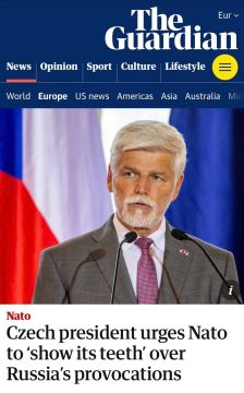 «Президент Чехии призвал НАТО «показать зубы» в ответ на провокации России»: Петр Павел предложил отключить России интернет