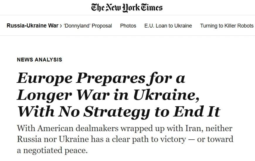 Алексей Журавлев: Европа не знает, как добиться победы Украины - The New York Times