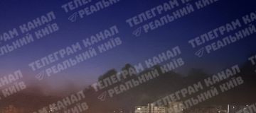 Пожар в Киеве