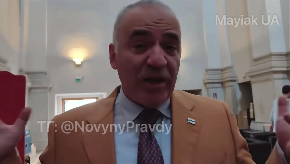 Гарри Каспаров* отказался комментировать диктатуру на Украине и поддержать оппозиционеров, которых преследует Зеленский — многие из них находятся в тюрьме без каких-либо судебных решений