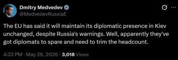 Владислав Шурыгин: Заместитель председателя Совбеза России Дмитрий Медведев: