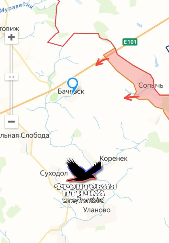 Обстановка на Сумском направлении
