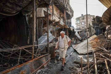 Кулеба призвал жителей Киева покинуть город из-за разрушений от боевых действий