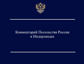 Комментарий Посольства России в Нидерландах для РИА Новости и ТАСС в связи с визитом Посла В.Е.Тарабрина в МИД Королевства: