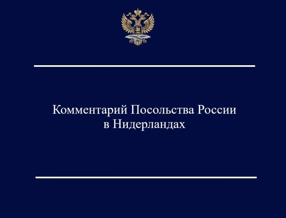 Комментарий Посольства России в Нидерландах для РИА Новости и ТАСС в связи с визитом Посла В.Е.Тарабрина в МИД Королевства: