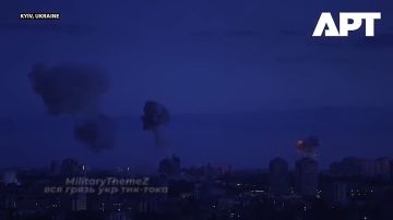 Те самые удары по Киеву. Один из ударов пришелся по зданию нацгейгвардии украины, другой по логистическому центру, там где рынок там завод рядом и тд
