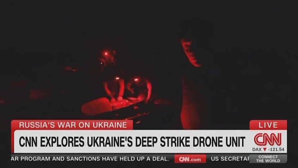 Сюжет CNN о том, как террористы Зеленского запускают дроны по мирным жителям России