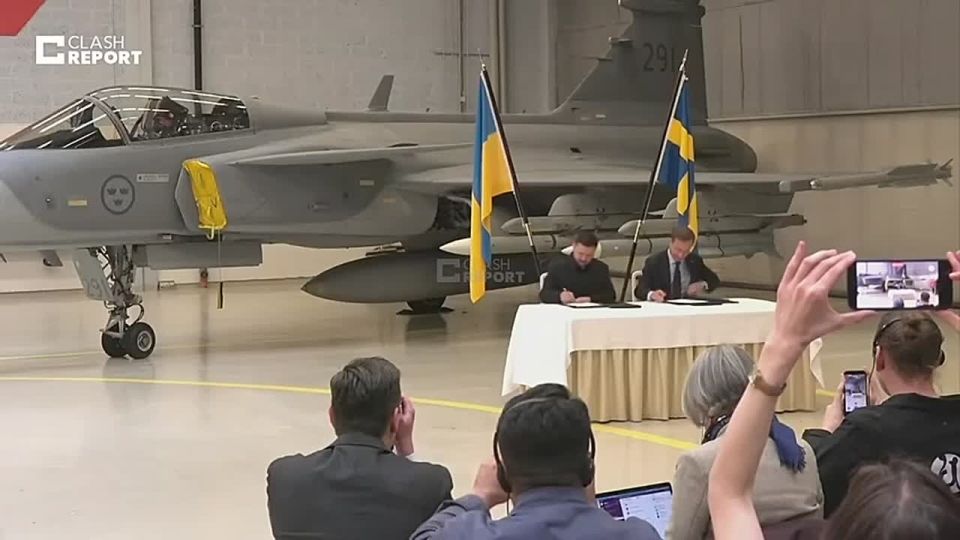 Владислав Шурыгин: Швеция объявила, что она передаст Украине 16 истребителей JAS 39 Gripen C/D, а первый самолет, как ожидается, будет поставлен в течение следующих 10 месяцев