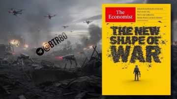 Обложка The Economist - о новой форме войны