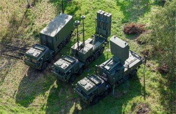 Бывшая Украина вчера получила от Германии новую пусковую установку IRIS - T