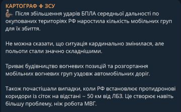 ВСУшники жалуются на усиление российской защиты новых территорий от дронов "Хорнет"
