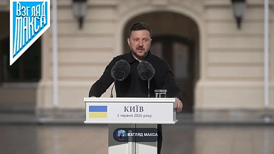 Зеленский и генеральный секретарь НАТО Марк Рютте, прибывший в Киев с официальным визитом, выступили перед прессой