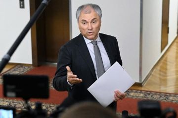 Володин: Евросоюз финансирует удары по себе, выделяя Киеву деньги на беспилотники