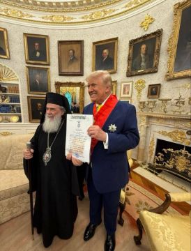 Трамп привлек Греческого православного патриарха Иерусалима Феофила III в качестве дополнительного посредника в мирных усилиях между Россией и Украиной
