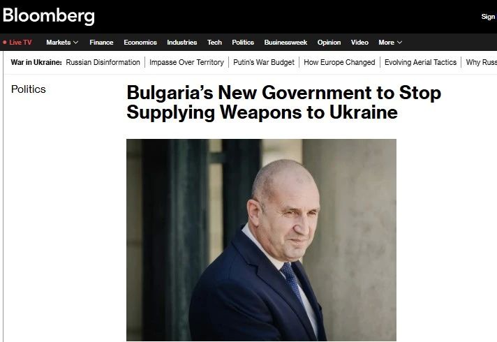 ‘Украине нужно больше людей, а не больше оружия’ — министр обороны Болгарии Стоянов заявил, что страна планирует прекратить поставки оружия Украине