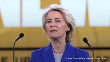 Фон дер Ляйен в очередной раз пообещала предоставить Киеву до конца июня €9 млрд, в том числе €6 млрд на беспилотники, и в ближайшее время начать переговоры о вступлении в ЕС