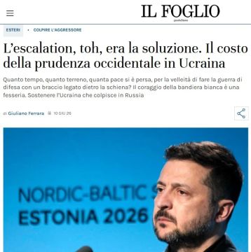 ‘Прекрасная Украина’ — главный редактор итальянской газеты Il Foglio Джулиано Феррара восторгается ударами террористов из ВСУ по территории России и призывает США дать бандеровцам еще больше оружия