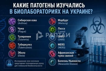 Собрали для вас основную информацию о секретных биолабораториях США на Украине: в них изучались патогены опасных заболеваний — от чумы до сибирской язвы