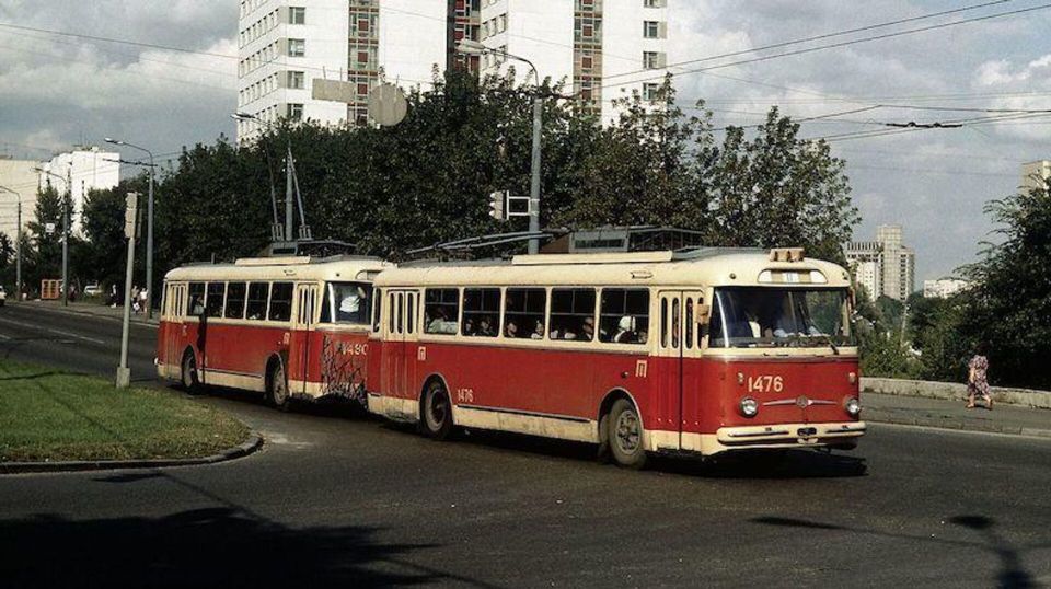 Транспортная экзотика инженера Веклича: 60 лет появлению киевского троллейбусного поезда