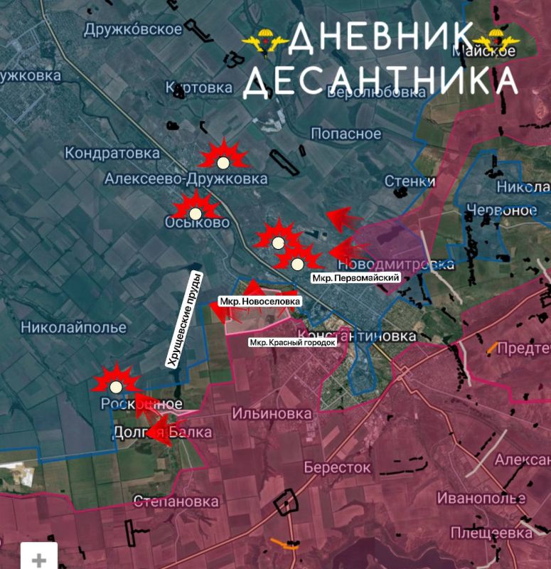 Новости с Константиновского направления
