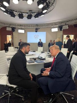 Прозападные СМИ сообщают, что Трамп на полях G7 встретился с Владимиром Зеленским