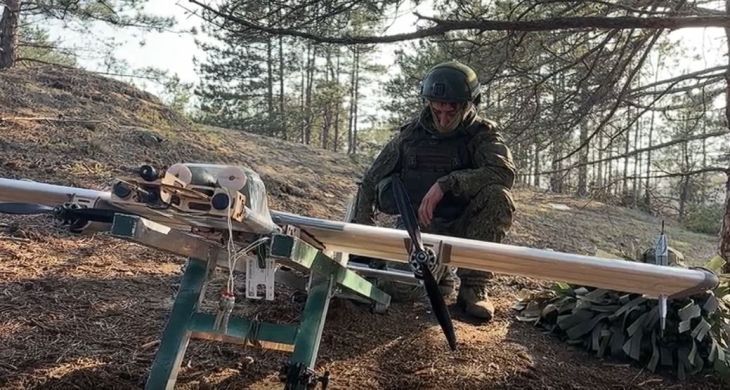 Крымские дроноводы уничтожили миномёт ВСУ