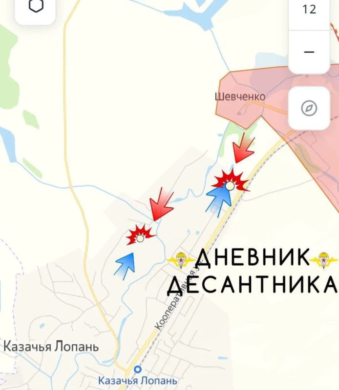 Новости с северного участка Харьковского направления передаёт "Дневник десантника":