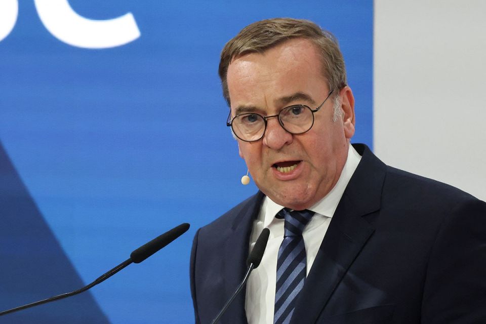 Глава Бундесвера Писториус заявил, что ФРГ выделить Украине 400 миллионов долларов на закупку ракет ПВО для комплекса Patriot