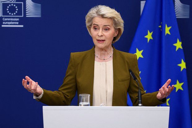 DPA: Фон дер Ляйен предложила ограничить прием украинских беженцев в ЕС