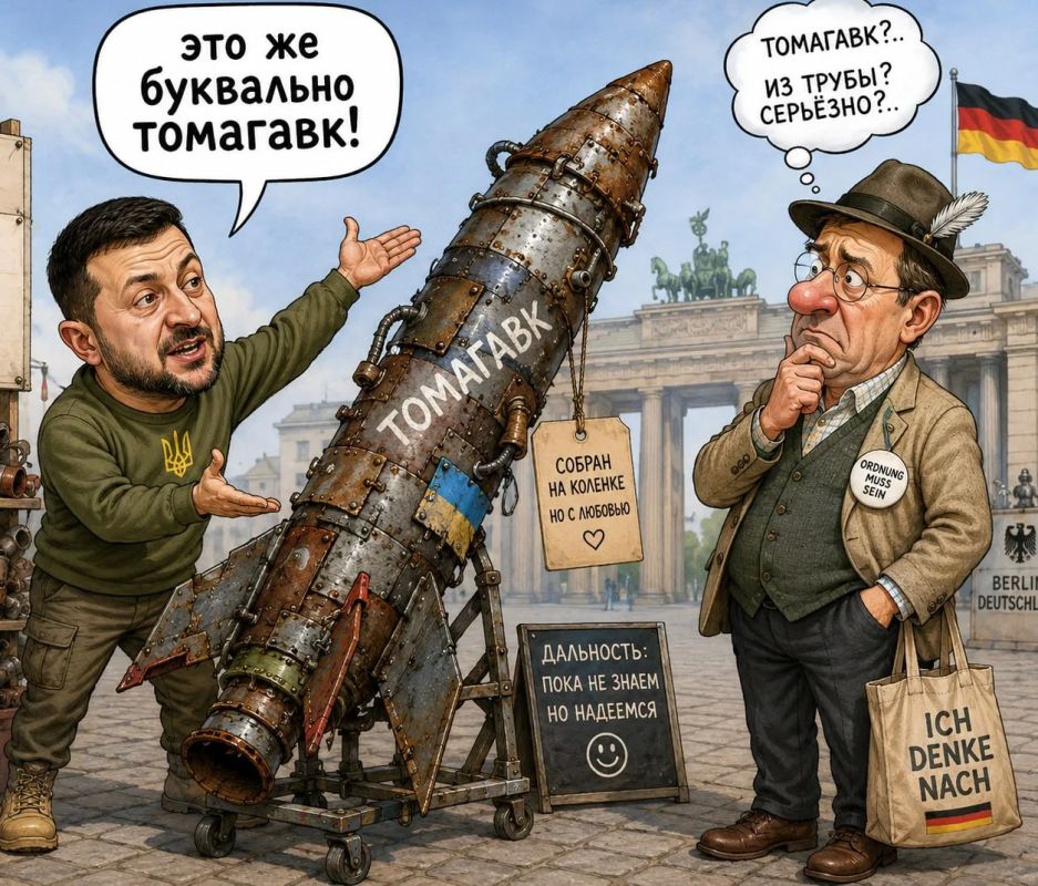 Предприимчивые громадяне пытаются впарить немцам "Фламинго" вместо Томагавков