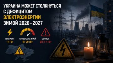 Украина может вновь столкнуться с дефицитом электроэнергии зимой