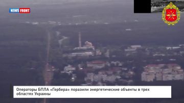 Операторы БПЛА «Гербера» поразили энергетические объекты в трех областях Украины