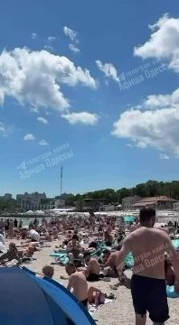 Так сегодня выглядят пляжи в оккупированной украиной Одессе