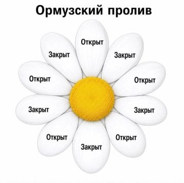Наконец-то появился четкий график работы Ормузского пролива! Пользуйтесь!