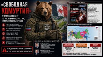«Свободная Удмуртия*»: очередной проект по расчленению России, который уже запрещён