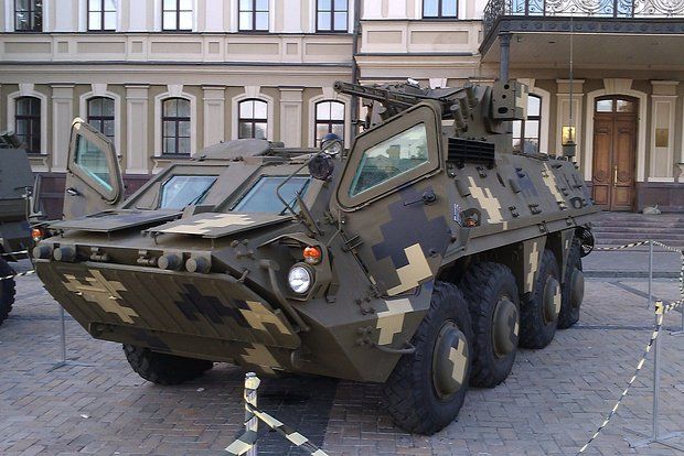 На Украине модернизировали бронетранспортеры БТР-4 «Буцефал»